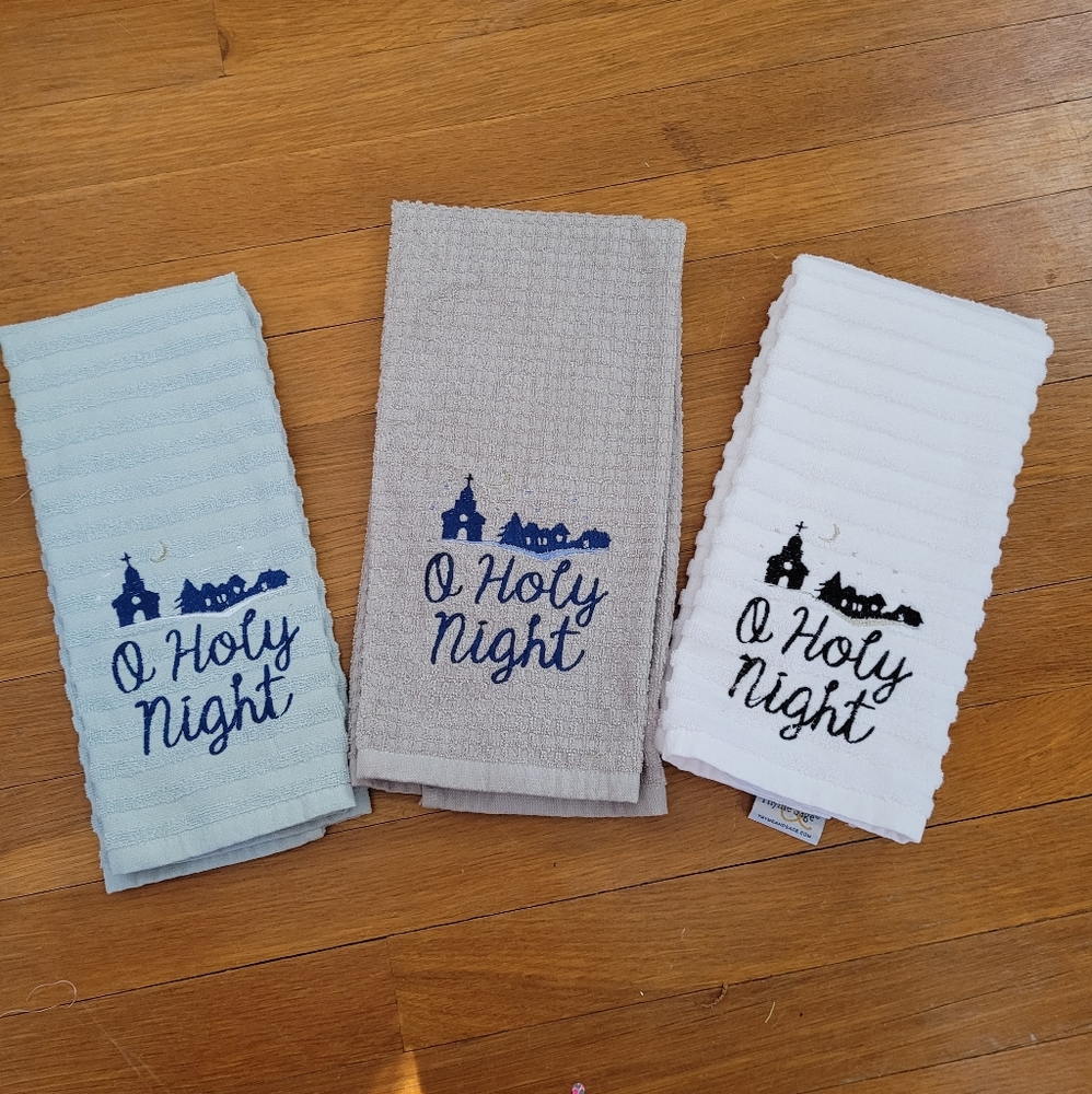 O holy night towel